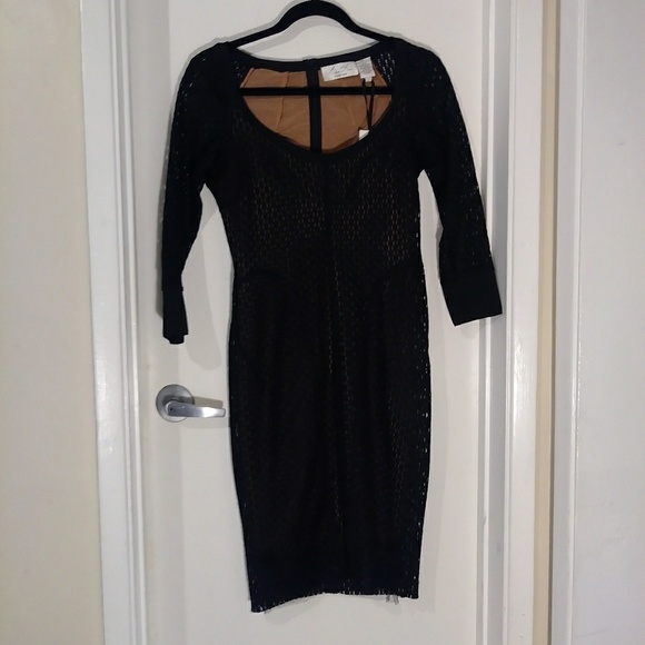 byron lars black dress